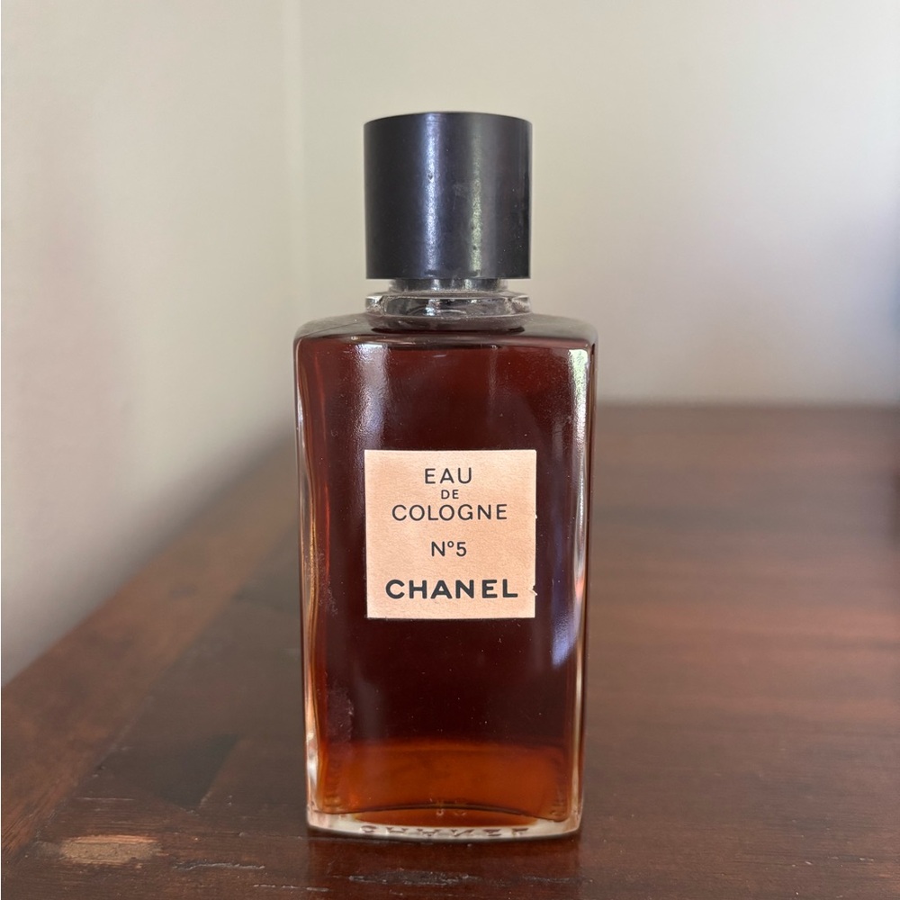 Chanel N°5 Eau de Cologne with Black Cap